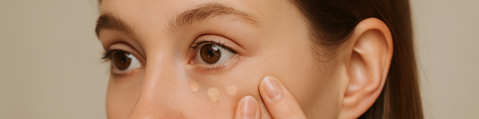 How to apply concealer under dark circles without mistakes